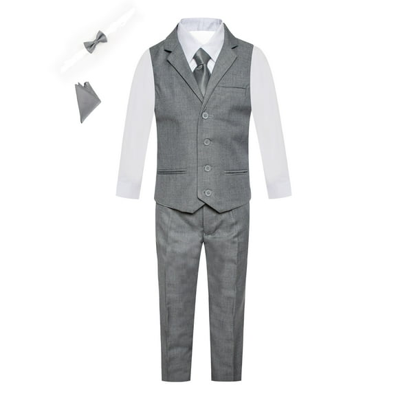 MAGEN KIDS BOYS FORMAL VEST SET