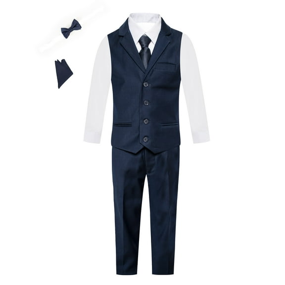 MAGEN KIDS BOYS FORMAL VEST SET