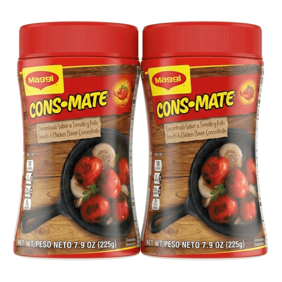 MAGGI Consomate Tomato & Chicken Flavor Concentrate, 7.9 oz Bottles (2-Pack) Savory Seasoning Sauce for Soups, Rice & Cooking