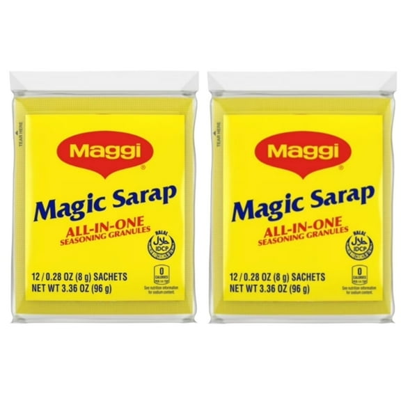 Maggi Magic Sarap, All in One Seasoning Granules Made with Natural Flavors - 24 x 8 g / Product of the Philippines