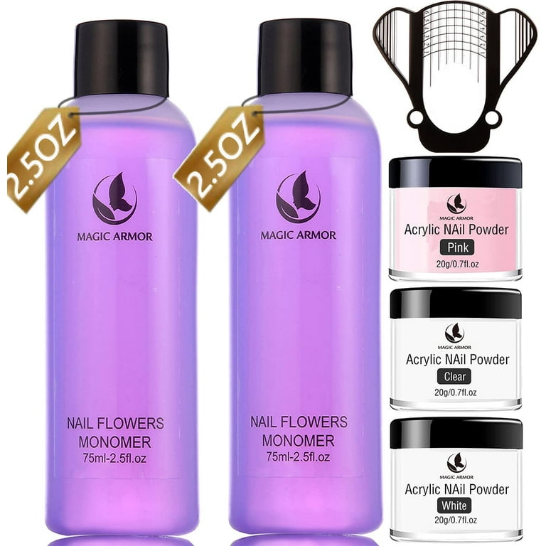 MAGIC ARMOR Acrylic Liquid Monomer and Acrylic Powder Set 3