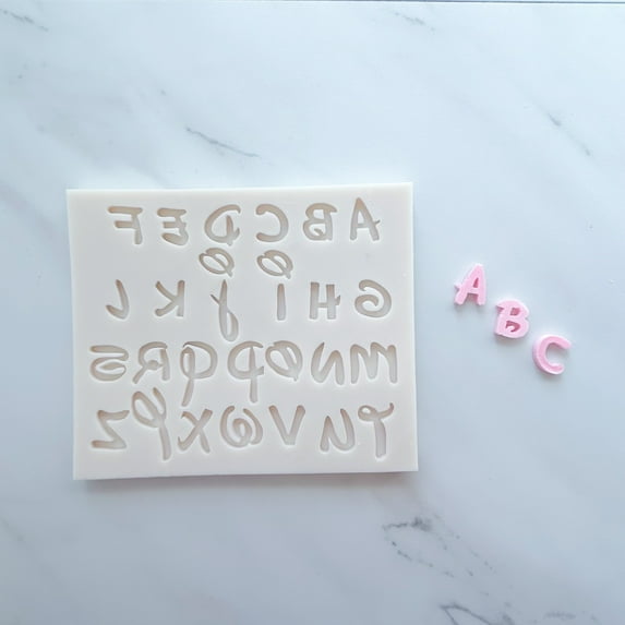 MAGIC CASTLE ALPHABET BAKING MOLD FOR CUPCAKES, CAKEPOPS, CHOCOLATE STRAWBERRIES, PRETZELS & RICE KRISPIES…