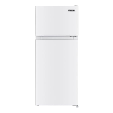 MAGIC CHEF 4.5-cu. ft. Mini Refrigerator with Freezer in White, HMDR45W