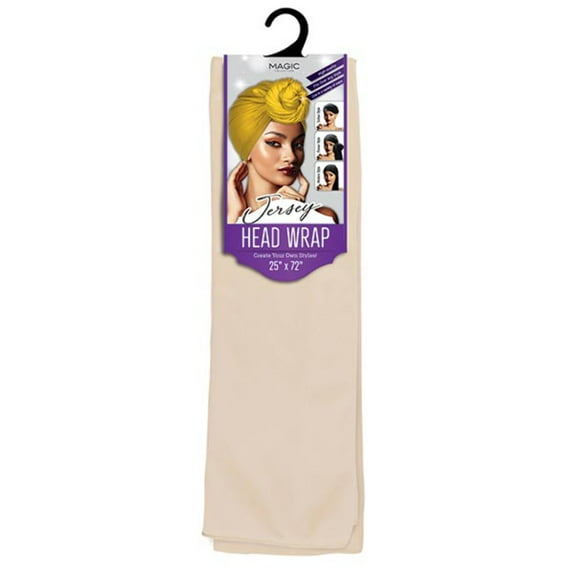 MAGIC COLLECTION - Jersey Head Wrap 25"X72" SOLID