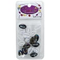thumbnail image 1 of BEAUTY COLLECTION - Metallic Shell Bead BLACK  WHITE, 1 of 1