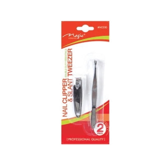 MAGIC COLLECTION - Nail Clipper Slant Tweezer