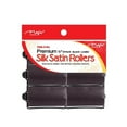 thumbnail image 1 of MAGIC COLLECTION - Premium 1 1/2" Silk Satin Rollers Jumbo Black, 1 of 1