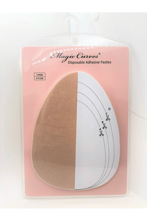 DISPOSABLE ADHESIVE PASTIES ( 3 PAIRS ) CUT SIZES A~D
