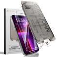 thumbnail image 1 of MAGIC JOHN 2 Pack Screen Protector for iPhone 13/13 Pro/14/16E Tempered Glass HD Clear Screen Saver Shockproof Ease of Installation, 1 of 12