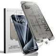 thumbnail image 1 of MAGIC JOHN 2 Pack Screen Protector for iPhone 15 Pro Max Tempered Glass HD Clear Screen Saver Shockproof Ease of Installation, 1 of 12