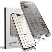 MAGIC JOHN 2 Pack Screen Protector for iPhone 17 Air Tempered Glass HD Clear Screen Saver Shockproof Ease of Installation
