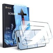 MAGIC JOHN 2 Pack Screen Protector for iPhone 17 Air HD Clear Corning Tempered Glass Screen Saver Ease of Installation