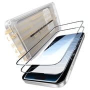 MAGIC JOHN 3rd GEN Screen Protector for iPhone 17 Pro Corning Tempered Glass Screen Saver Easy to Use [2 Pack]