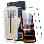 MAGIC JOHN 3rd GEN Screen Protector for iPhone 17 Pro Max Corning Tempered Glass Screen Saver Easy to Use [2 Pack]