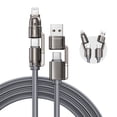 thumbnail image 1 of MAGIC JOHN 4-in-1 Charging Cable USB Type C 65W Fast Charger Cables Compatible for iPhone 17 16 15 13 14 Samsung Galaxy, 1 of 12