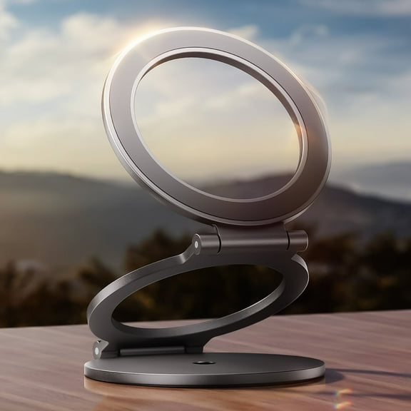 MAGIC JOHN Magnetic Car Phone Holder Magnetic Ring Holder Grip MagSafe Car Mount
