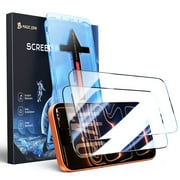 MAGIC JOHN 2 Pack Screen Protector for iPhone 17 Pro Max HD Clear Corning Tempered Glass Screen Saver Ease of Installation