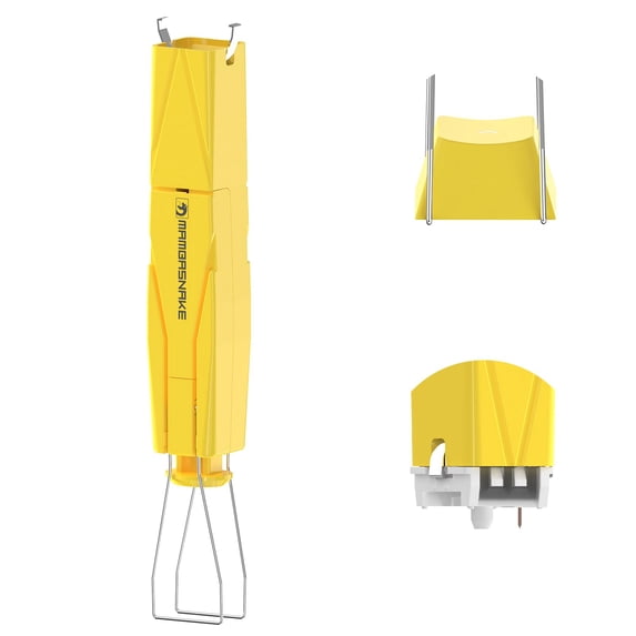 MAGIC-REFINER 2-in-1 Keycap Puller Switch Puller for Mechanical Gaming Keyboard, Stainless Steel Switch Removal Key Caps Remover Tool for Mechanical Keyboard for Removing Fixing Keyboard Tools-Yellow