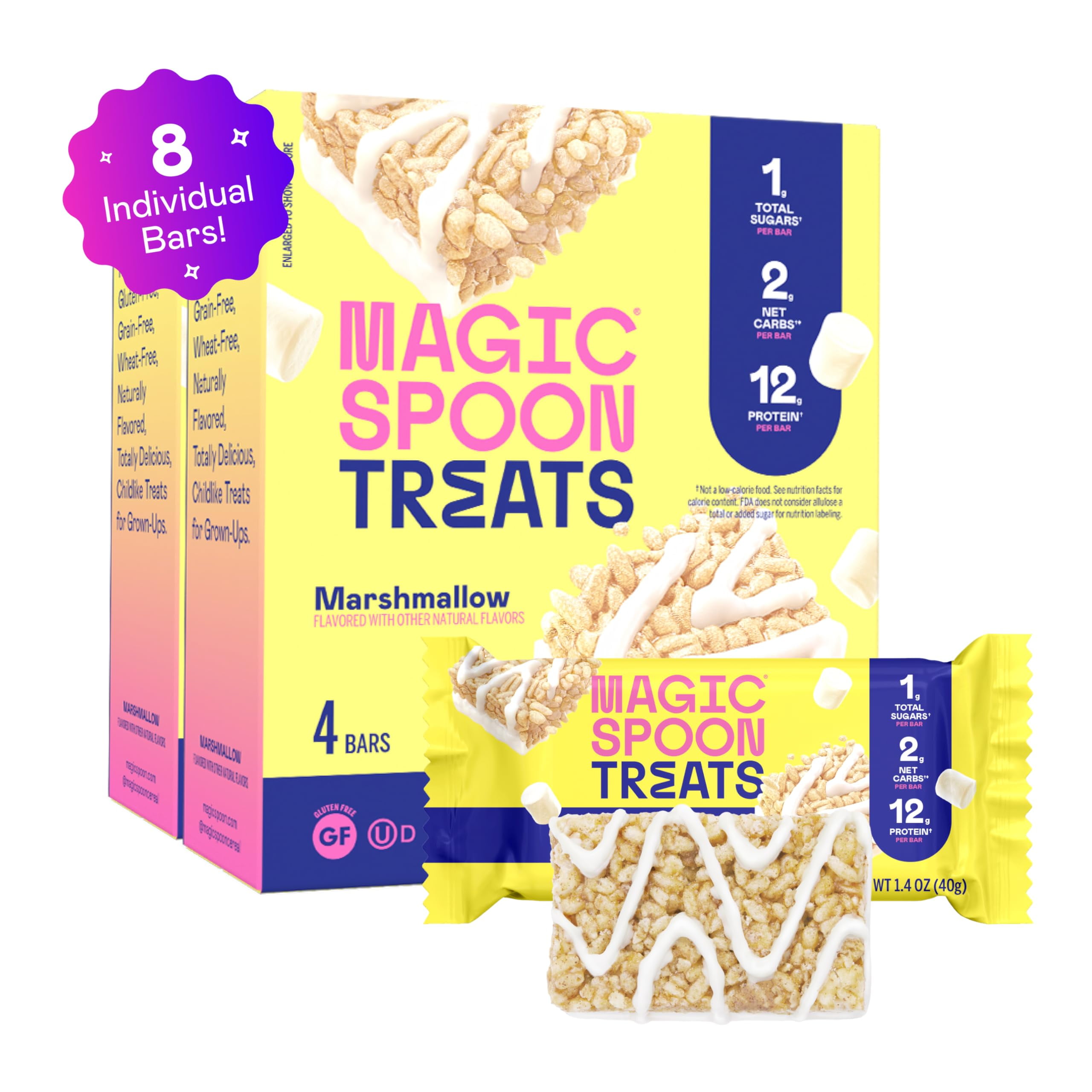 MAGIC SPOON Treats - High Protein, Low Carb, Keto Friendly, 1g of Sugar ...