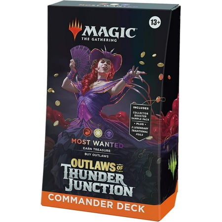 MAGIC THE GATHERING: OUTLAWS OF THUNDER JUNCTION COMMANDER DECK - MOST WANTED