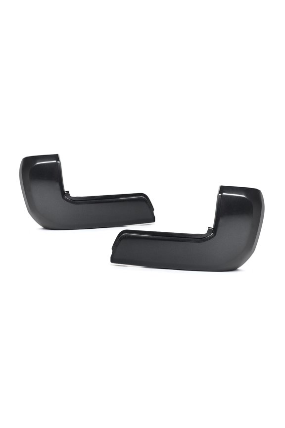 Fits Toyota Tacoma 2016-2023 1G3 Magnetic Gray Rear Left&Right Bumper End Caps w/o Sensor Hole