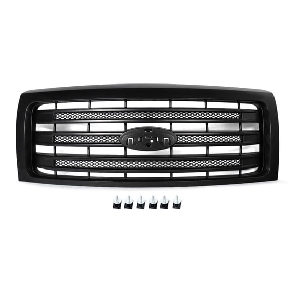 MAGICKIT For Ford F-150 F150 2009-2014 Front Upper Radiator Grille Grill EL3Z-8200-APTM