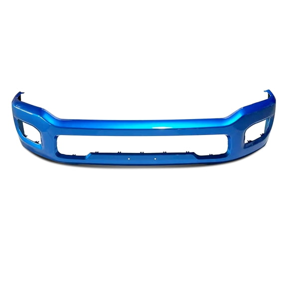 MAGICKIT Hydro Blue Steel One-Piece Front Bumper Face Bar Fits 2019-2026 RAM 2500 3500