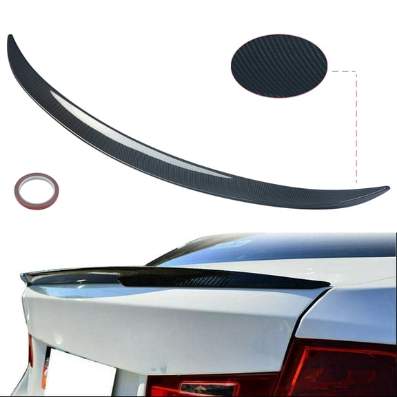 MAGICKIT MP Style Rear Spoiler For BMW 3 Series F30 & F80 M3 Sedan Carbon Fiber ABS Wing Lip