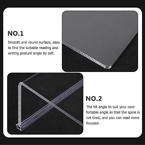 SAFIGLE Slant Board For Writing Transparent Acrylic Writing Stand Writing Slope Board For