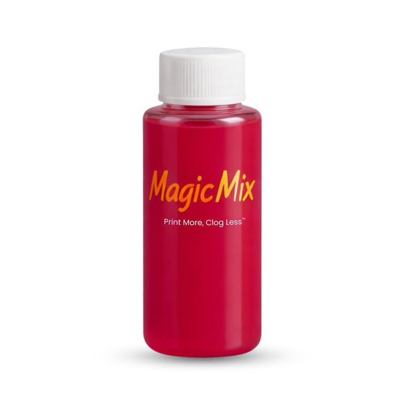 MAGICMIX™ Magenta Ink Stabilizer for DTF & DTG Printers, Helps Reduce Settling, Improve Flow, Minimize Printhead Clogging & Extend Printhead Life, 60ml
