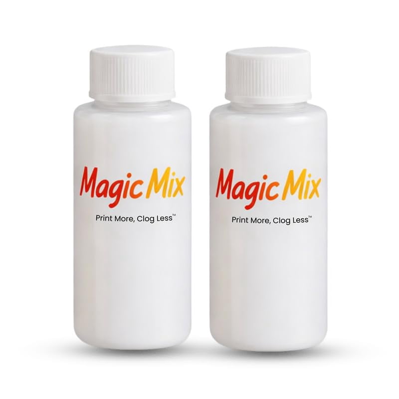 MAGICMIX™ White Ink Stabilizer for DTF & DTG Printers, Helps Reduce Settling, Improve Flow, Minimize Printhead Clogging & Extend Printhead Life,60ml