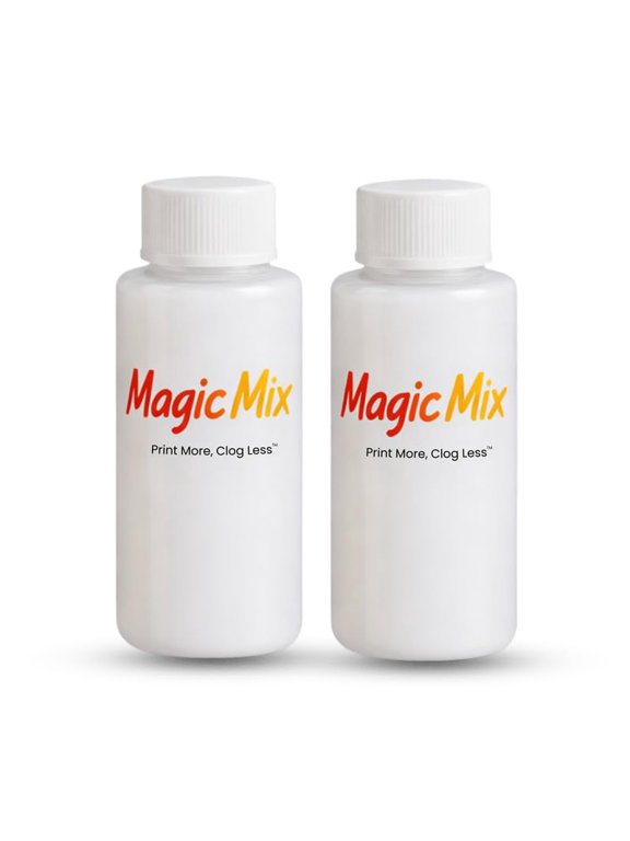 MAGICMIX™ White Ink Stabilizer for DTF & DTG Printers, Helps Reduce Settling, Improve Flow, Minimize Printhead Clogging & Extend Printhead Life,60ml