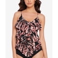 thumbnail image 1 of MAGICSUIT Urban Safari Rita Slimming Control Tankini Top Brown Size 14 MSRP $120, 1 of 2