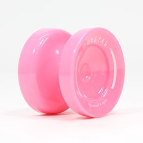MAGICYOYO Crystal K2Plus Yo-Yo - Injection Molded Unresponsive YoYo (Solid Pink)