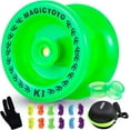 thumbnail image 1 of MAGICYOYO K1- Green Responsive YoYo Glow in The Dark , Plastic ABS Yo-Yo for Beginner Kids, 1 of 4