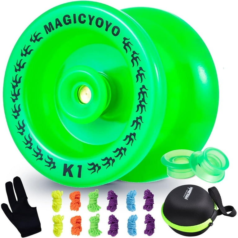ヨウヘイ yourself MAGICYOYO K1 Professional Glow in The Dark Green YoYo, ABS Plastic