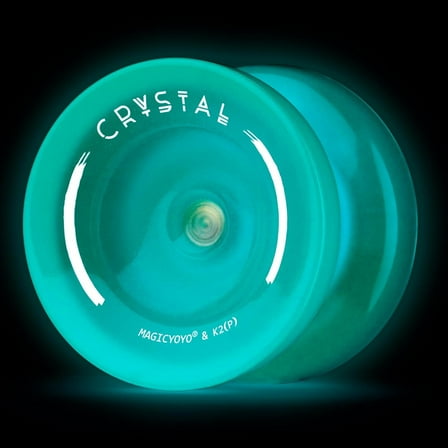 MAGICYOYO K2 Blue Yoyo Glow in The Dark, Responsive Yoyo for Kids and Unresponsive Yo yo for Adults