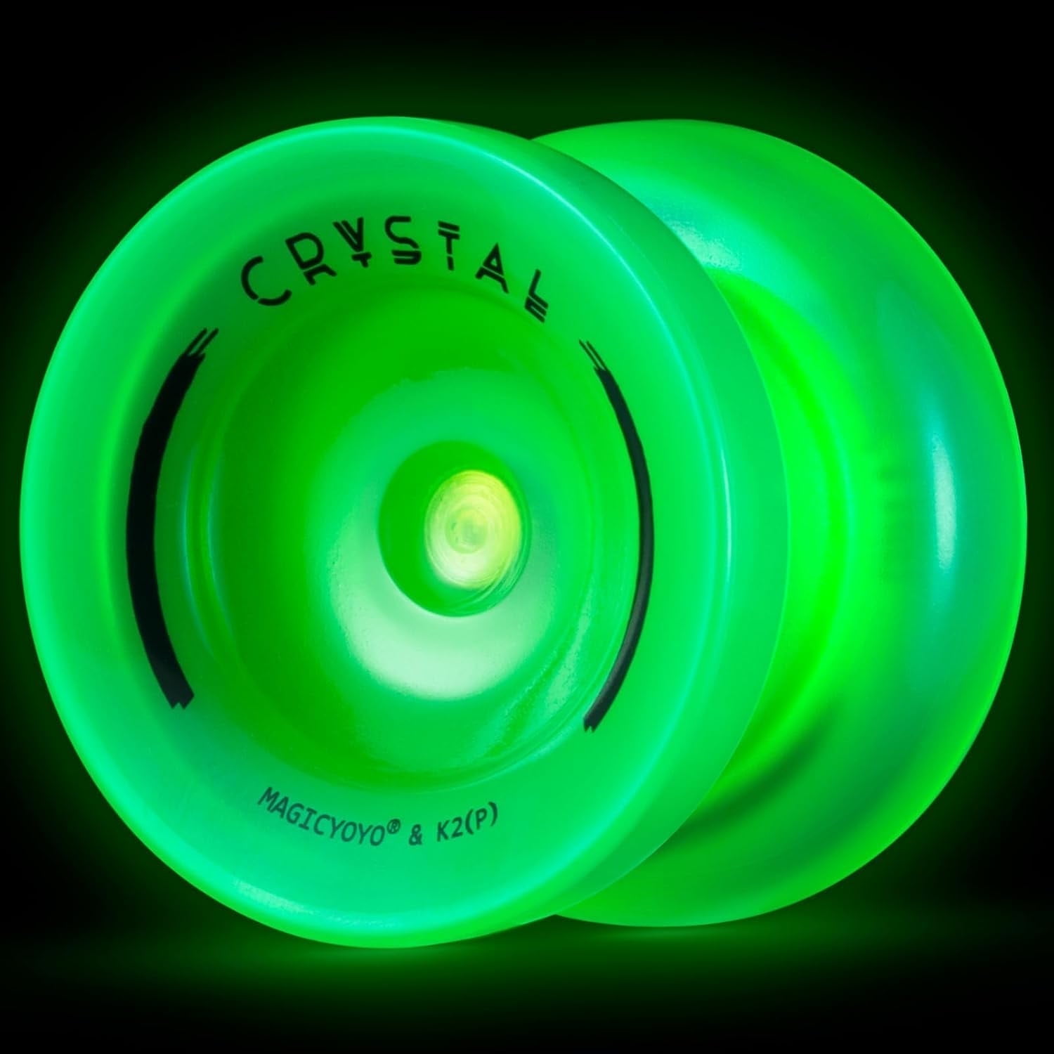 Magicyoyo K2 Glow Green Yoyo, Responsive for Kids, Unresponsive