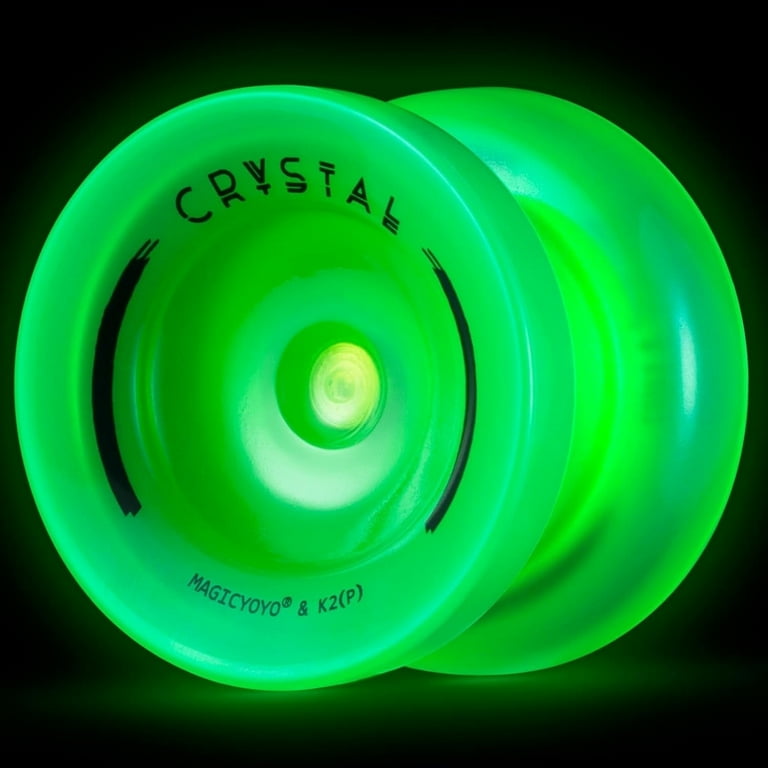 Magicyoyo K2 Glow Green Yoyo, Responsive for Kids, Unresponsive