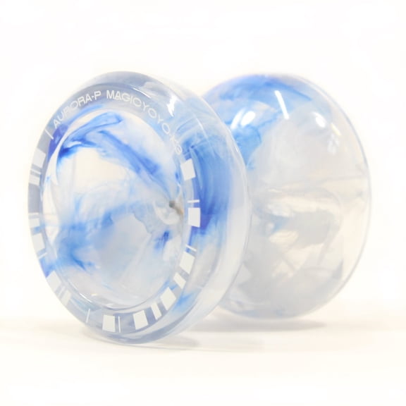 MAGICYOYO K3 AURORA-P Yo-Yo - Responsive / Unresponsive Beginner YoYo (Blue Galaxy)