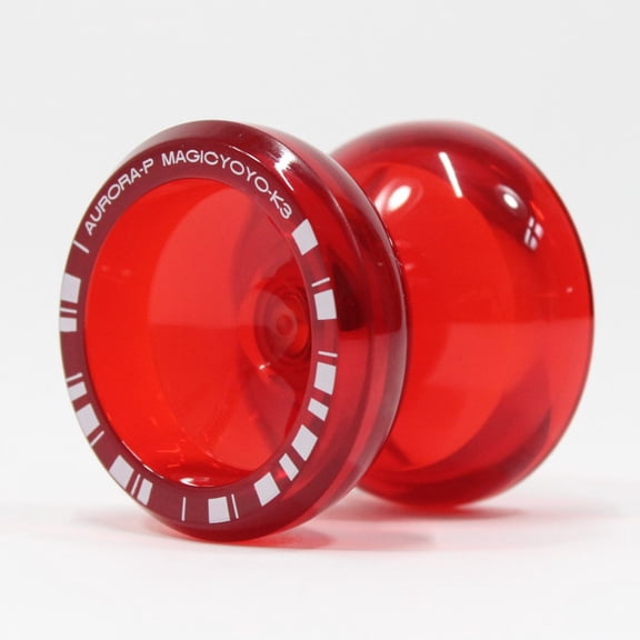 MAGICYOYO K3 AURORA-P Yo-Yo - Responsive / Unresponsive Beginner YoYo (Red)
