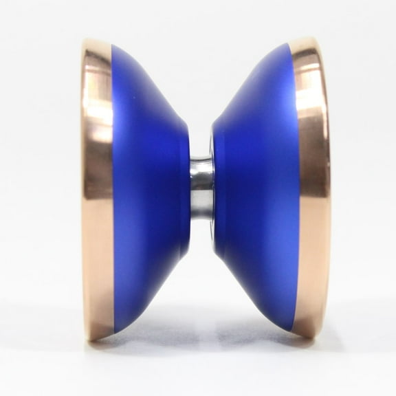 MAGICYOYO M04 Stealth Yo-Yo - Bi-Metal - 7075 Aluminum with Stainless Steel Rims (Blue w/Gold Rims)