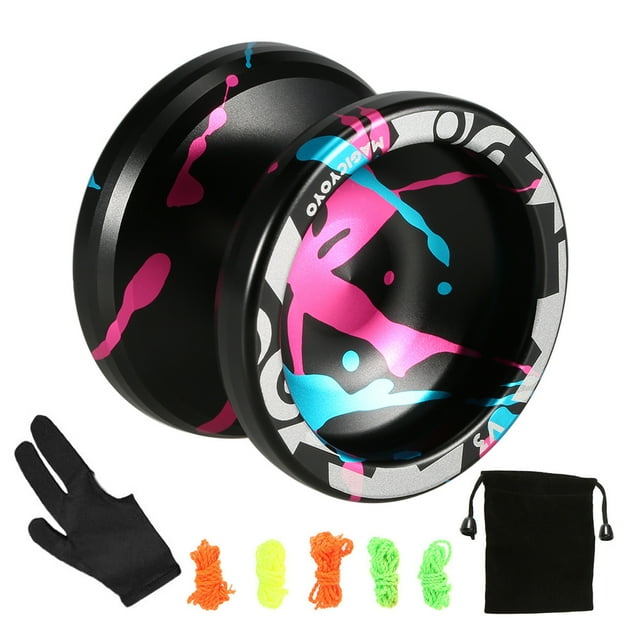 MAGICYOYO Professional Yoyo Responsive Yoyo V3, Metal YoYo for Kids Beginner, with Yoyo Strings