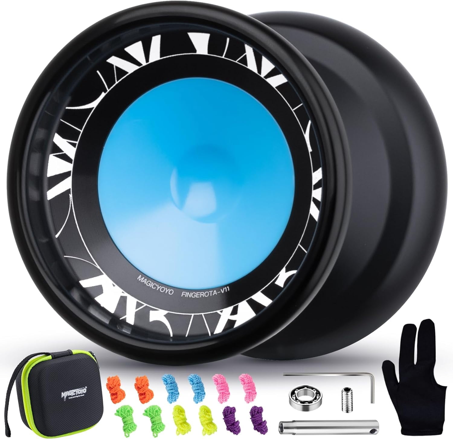 MAGICYOYO-V11-Black-Finger-