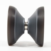 MAGICYOYO V13 Deepspin Bi-Material Yo-Yo - Aluminum Body with PC - Responsive/Unresponsive YoYo Grey with Black PC