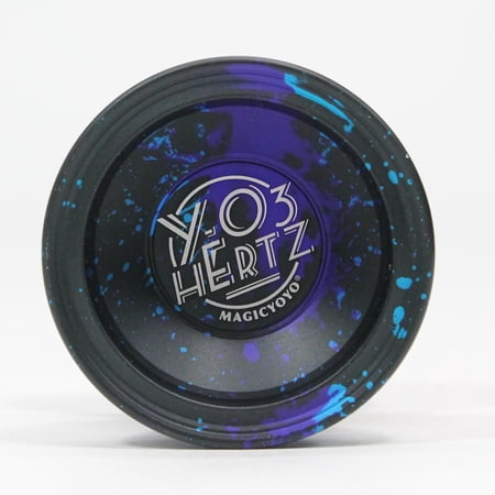 MAGICYOYO Y03 Hertz Yo-Yo - Streamlined V Design YoYo (Black/Blue/Purple)