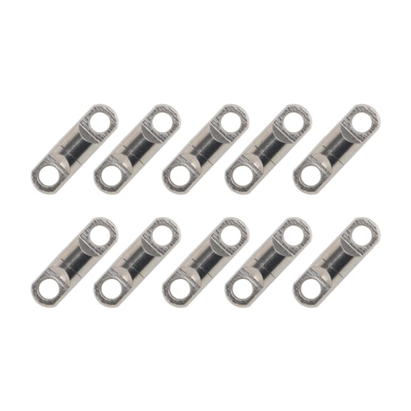 MAGIDEAL 10 Pieces Fishing Swivels High Strength Copper Barrel Swivels Connector 4mm