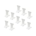 thumbnail image 1 of MAGIDEAL 10 Pieces Shelf Divider Goods Classification Boards White Rear Support Stand, 1 of 8