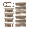 thumbnail image 1 of MAGIDEAL 100 Pieces Paper Clips Premium Metal Paperclips for Home Stationery Personal Red Bronze, 1 of 8