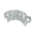 thumbnail image 1 of MAGIDEAL 100Pcs Fence Clips Portable Fence Fastening Ties Convenient Galvanized, 1 of 8